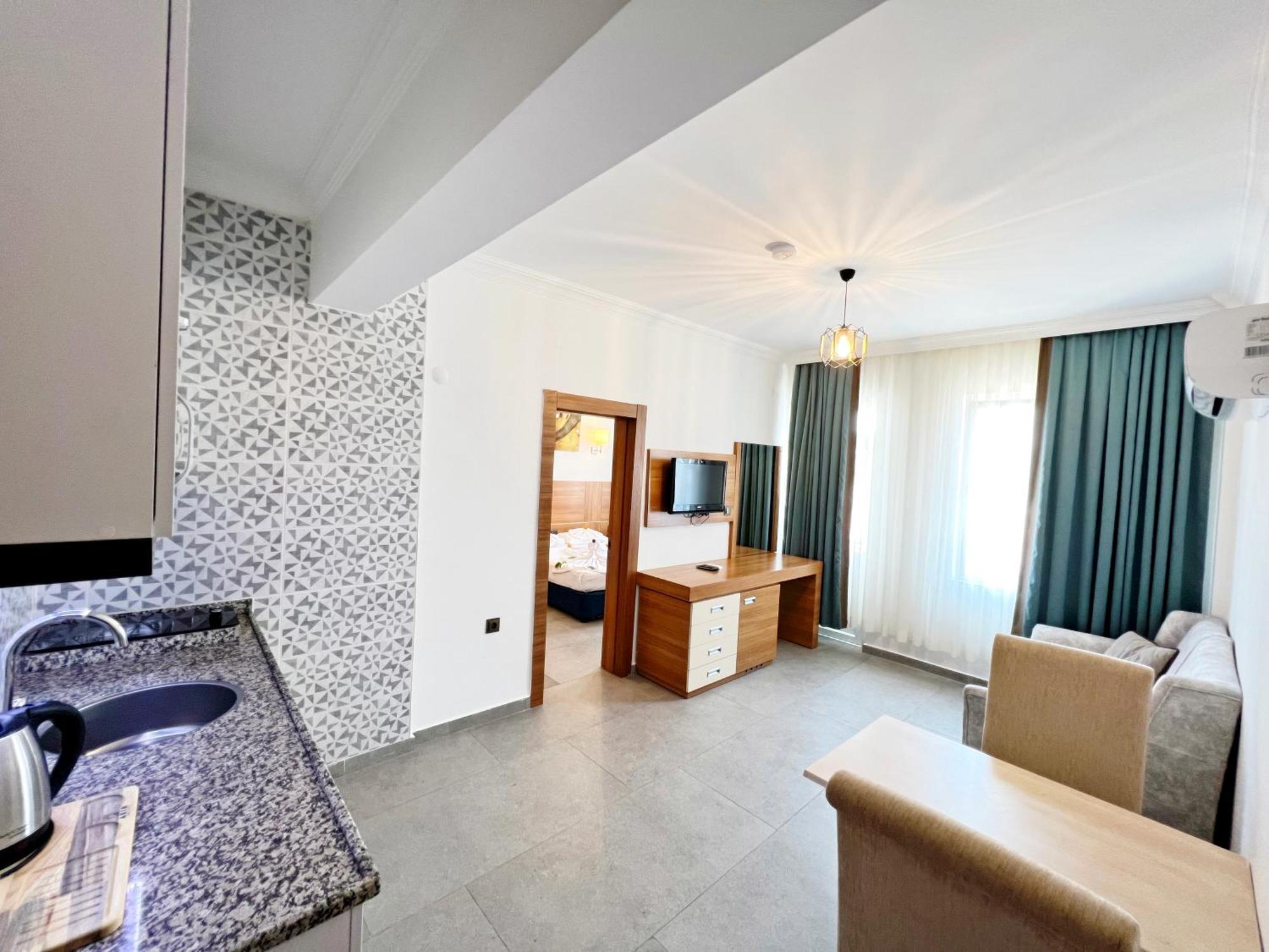 Akin Apart And Hotel Antália Exterior foto